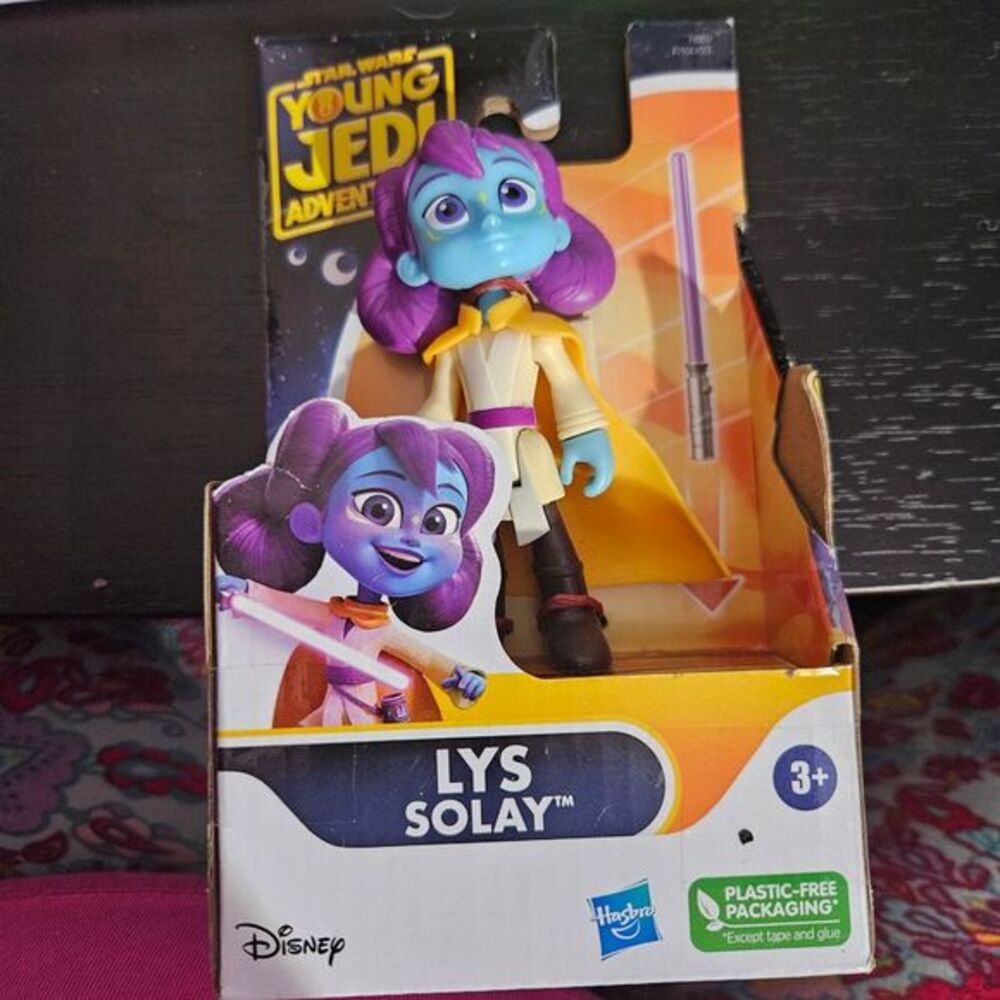 Star Wars Yound Jedi Adventures Lys Solay‎ 3" inch Action Figure mini